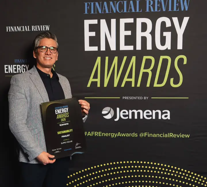 Supply Solar Named a Finalist in the 2026 AFR Energy Awards